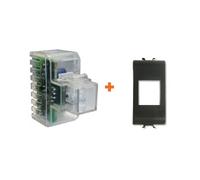 Fanton lampada emergenza led incasso compatibile Gewiss Chorus grigio scuro - 82