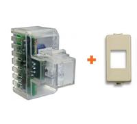 Fanton lampada emergenza led incasso frutto compatibile Bticino Magic TT - 8288