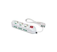 FANTON Multipresa con Interruttore On/Off 3 bipasso/tedesche + 6 P17/11 42122
