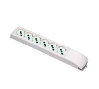 FANTON MULTIPRESA FIDO SENZA CAVO 6 PRESE BIPASSO ITALO/TEDESCHE 2P+T 16A 41