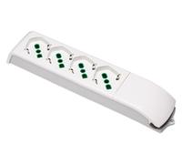 Fanton Multipresa tavolo 4P 10/16A FIDO Bianco 410130