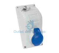 FANTON PRESA INCASSO INTERBLOCCATA 2P+T 16A 230V IP44 73210 SPINE/ PRESE INDUSTR