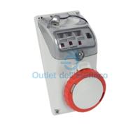 FANTON PRESA INCASSO INTERBLOCCATA 3P+T 32A 400V IP67 73274 SPINE/ PRESE INDUSTR
