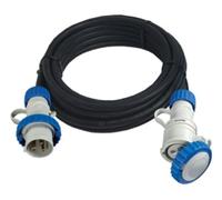 Fanton Prolunga elettrica (10m) H07RN-F 3x2,5 mmq (16A 2P+T CEE) Nero 92971