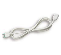 Fanton Prolunga elettrica (3m) H05VV-F 3x1 mmq (10A 2P+T) Bianco 92120