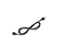 Fanton Prolunga elettrica (5m) H05VV-F 3x0,75 mmq (10A 2P+T) Nero 92181