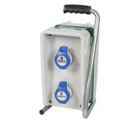 Fanton Quadro elettrico ASC 74303 IP44 portatile 3 prese con cavaletto e cavo 2 m