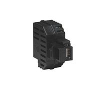 Fanton S.P.A. Fanton 82885 Alimentatore 1 USB 1.2A Inc.Keystone, Nero