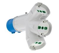 FANTON SPA ADATTATORE DA SPINA CEE 230V A 3P40 TRIPLEX 73095