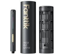 Fanttik E2 Ultra - Set di mini cacciaviti elettrici da 3,7 V, 50 in 1, kit di cacciaviti di precisione magnetici, max 0,6 N.m, esagonale da 5/32", adatto per riparazione di iPhone, laptop, occhiali
