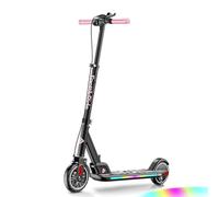 FanttikRide T9 Apex Monopattino Elettrico per Bambini da 1,3 a 1,7 m, Motore 200 W, Luci LED, Altoparlante Bluetooth, Velocità di 11/16/19 km/h, Altezza Regolabile, Mancanza di approvazione ABE