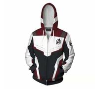 fantuhan The Avengers 4 Endgame Quantum Realm Felpa con Cappuccio Giacca Cosplay