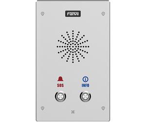 Fanvil i16S-02P Interfono IP con tecnologia audio avanzata per massima nitidezza nelle comunicazioni.