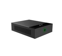 Fanvil Convertitore IP PN1 a 2 fili – Set da 2 dispositivi con alimentatore, Nero