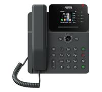 Fanvil V61W - Telefono IP aziendale, schermo a colori HD da 2,4", 4 linee SIP, conferenza audio a 6 vie, audio HD, 2 porte Gigabit, WLAN 6, Bluetooth 5.4
