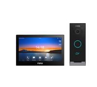 Fanvil VIK-01 Kit videocitofono Kit videocitofonico, posto interno SIP e app, con videochiamate in HD, sblocco remoto e opzioni di accesso multiple