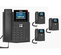 Fanvil X3SG IP Phone Gigabit con 4 linee SIP e 2 tasti di linea e display a colori da 2,8 pollici (confezione da 4)