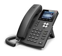 Fanvil X3SP Cornetta cablata 2linee LCD Nero telefono IP