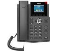 Fanvil X3SW telefono IP Nero 4 linee LCD Wi-Fi