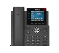 Fanvil X3U IP Phone Nero Cornetta cablata In-band Out-of band Info SIP 6 linee