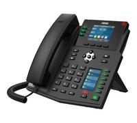 Fanvil X4U V2 telefono IP Nero 12 linee LCD Wi-Fi (X4U Ip Phone Black 12 Lines -