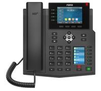 Fanvil X5U telefono IP Nero Cornetta cablata LCD 16 linee Wi-Fi ( X5U )