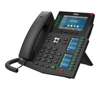 Fanvil X6U V2 telefono IP Nero 20 linee LCD Wi-Fi (Fanvil X6U V2 IP-telefon Sort