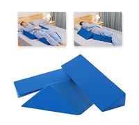 Fanwer - Set di cuscini a cuneo 3 in 1 per post-intervento chirurgico, per letti e posizionatori per sollevamento gambe, sciatica, gravidanza, schiena, gambe e ginocchia sollievo dal dolore (L)