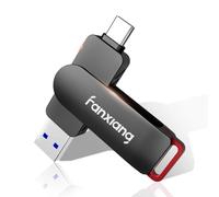 fanxiang SSD Esterno 256GB Disco SSD Portatile Grande Capacità Unità Flash Typ C + USB A 3.2 Gen2 fino a 560 Mo/s Unità a Stato Solido per PC, Computer Portatile, Xbox, PS5 ecc-FF520