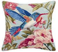 FanZheZhe animale 11CT Cuscino Punto Croce Fiori e uccelli 11ct45x45cm Lavoretti Creativi DIY Casa Decor Hobby Federe Cuscini Diva Adulti Cross Stitch