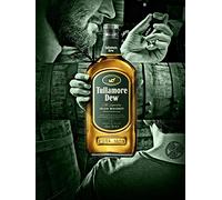 Fanzi Targa in metallo - Tullamore Dew Irish Whiskey Alcohol Man Cave Bar Pub - 20 x 30 cm