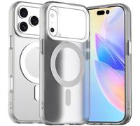 FAOMSEBS Magnetica Cover per iPhone 17 Pro per MagSafe [Design Opaco Traslucido con Contrasti di Colore] [Magnete Potente] Test di Caduta da 3 Metri Antishock Custodia per iPhone 17 Pro Cover