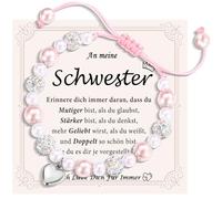 FAOMZQ Bracciale per ragazze, regalo per ragazze, figlia, sorella, nipote, migliore amica, compleanno, Natale, laurea, scuola