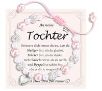 FAOMZQ Bracciale per ragazze, regalo per ragazze, figlia, sorella, nipote, migliore amica, compleanno, Natale, laurea, scuola