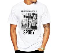 FAOPV Tee Pretty Little Liars SPOBY T-Shirt Spencer Toby Relationship Goals White L