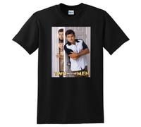 FAOPV Two And A Half Men T Shirt Bray Dvd Cover Poster Tee Small Medium LAR or XL L