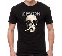 FAOPV Warren Zevon Skull Logo Men's Black T Shirt Colour9 L