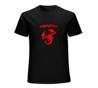 FaosTEQ Abarth Scorpion T-Shirt Black Unisex Mens Tees M