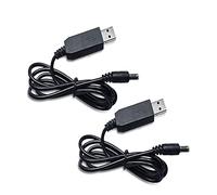 Faoyliye Cavo da USB 5 V a CC 12 V, con jack DC 5,5 x 2,1 mm, cavo convertitore di tensione USB per fotocamera, lampada da scrivania, altoparlanti, cuffie a denti blu e altri dispositivi da 5 V, 1 m