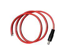 Faoyliye Cavo di prolunga di alimentazione CC da 14 AWG, connettore maschio da 3,3 piedi CC a cavo nudo, cavo di riparazione di ricambio per telecamere di sorveglianza CCTV, router di sorveglianza,