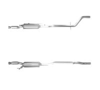 FAP PER Citron C5 III Break 2.2 HDi 200 120 KW 204 CV Filtro antiparticolato