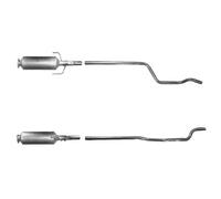 FAP PER Vauxhall Meriva MK I (A) 1.3 CDTi 55 KW 75 CV Filtro antiparticolato