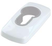 FAPIM Generico - Rosone per cilindro in alluminio - Finitura: argento RAL 9006 -