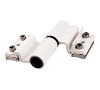 FAPIM Palma da clamare per porta d'ingresso tipo Velox Top set da 17 mm gola 25 x 21 mm grigio alluminio