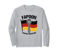 Fapoon Invenzione della Germania Maglia a Manica