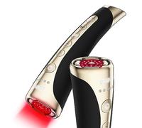 FAQ 103 Diamond - Radiofrequenza viso rassodante - con Diamanti da 0,25 Carati - Dispositivo antirughe con EMS, RF e 8 luci LED - Anti-age - Massaggio viso T-Sonic - Skincare anti-età