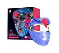 FAQ 201 Advanced RGB LED Lights Maschera per il viso - per macchie e acne lieve - Maschere per il viso Cura della pelle - Maschere per il viso senza fili Bellezza - 600 punti luminosi - Cura della