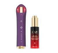 FAQ 501 Lampada LED Rosso & Beauty Wellness + Red Light Peptide Serum - LED 650 nm con Siero Viso Acido Ialuronico & Collagene - Set skincare luminosità e idratazione