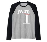 FAQ Tu Sei Qui FO Maglia con Maniche Raglan