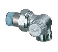 Detentore per termosifone ad angolo sinistro Far 1116 3/8 cromato 1116 38